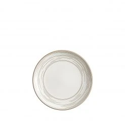 Heath Ceramics Alabama Chanin Echo Etched Salad Plate In Opaque White