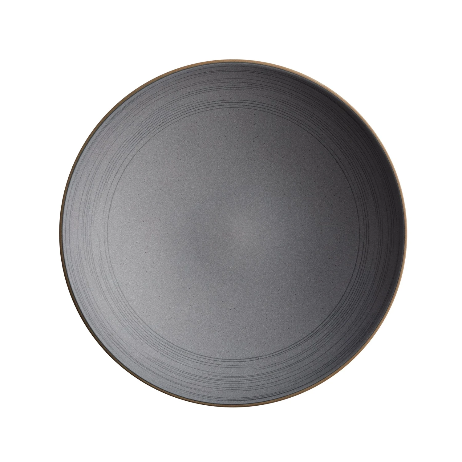 Heath Ceramics Echo Etched Shallow Salad Bowl In Indigo 2 Heath Ceramics Echo Etched Shallow Salad Bowl In Indigo