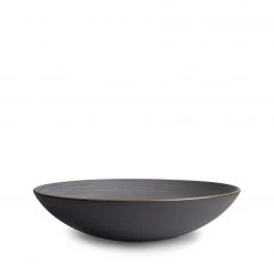 Heath Ceramics Sales Shop 43 Heath Ceramics Echo Etched Shallow Salad Bowl In Indigo