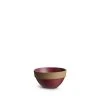 Heath Ceramics Bowls Rim Dessert Bowl In Cranberry