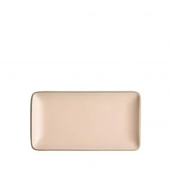 Heath Ceramics Plaza 6x12 Tray In White Peach Serving Bowls & Platters