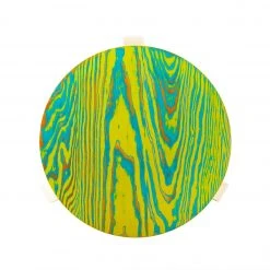 Artek Stool 60 In Green And Yellow Furniture