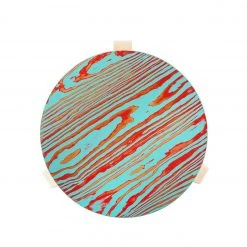 Artek Stool 60 In Red And Turquoise Furniture