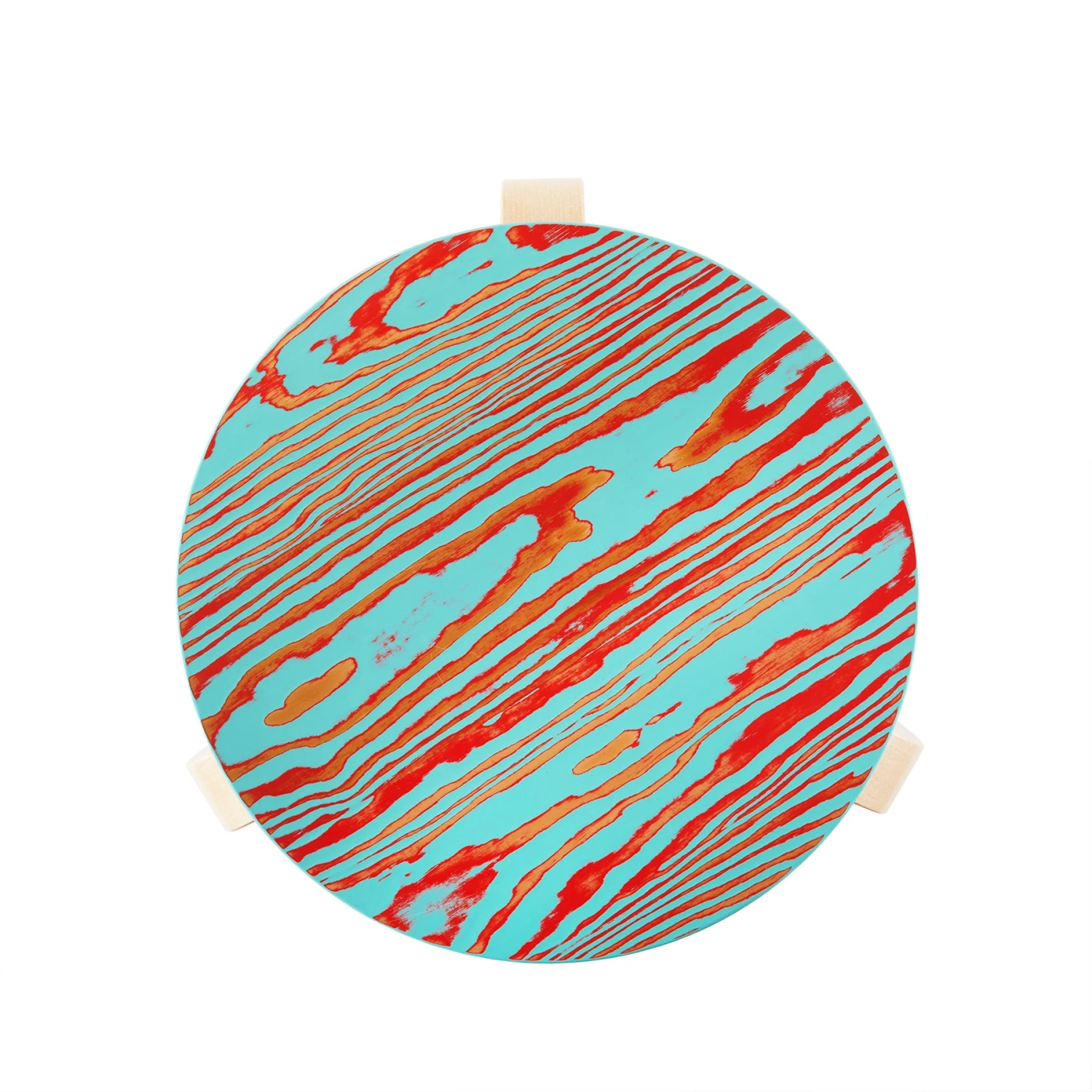 Artek Stool 60 In Red And Turquoise Furniture 2 Artek Stool 60 In Red And Turquoise Furniture