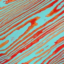 Artek Bench 153B In Red And Turquoise