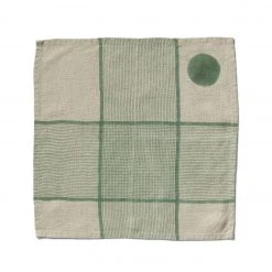 Block Shop Textiles All Linens Agave Napkin