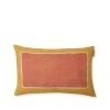 Cathy Callahan Linen Hand-Painted Pillow In Desert/Sunflower