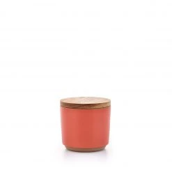 Heath Ceramics Container With Wooden Lid
