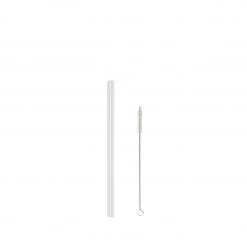 DrinkingStraws.Glass Glassware Classic Straw