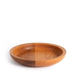 De Jong & Co Wooden Serving Bowl In Oak