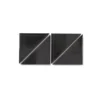Heath Ceramics Tile DG12 Basalt Lava Blend Triangles