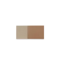 Heath Ceramics Tile DG11 Natural Manganese Blend Rectangles Dual Glaze
