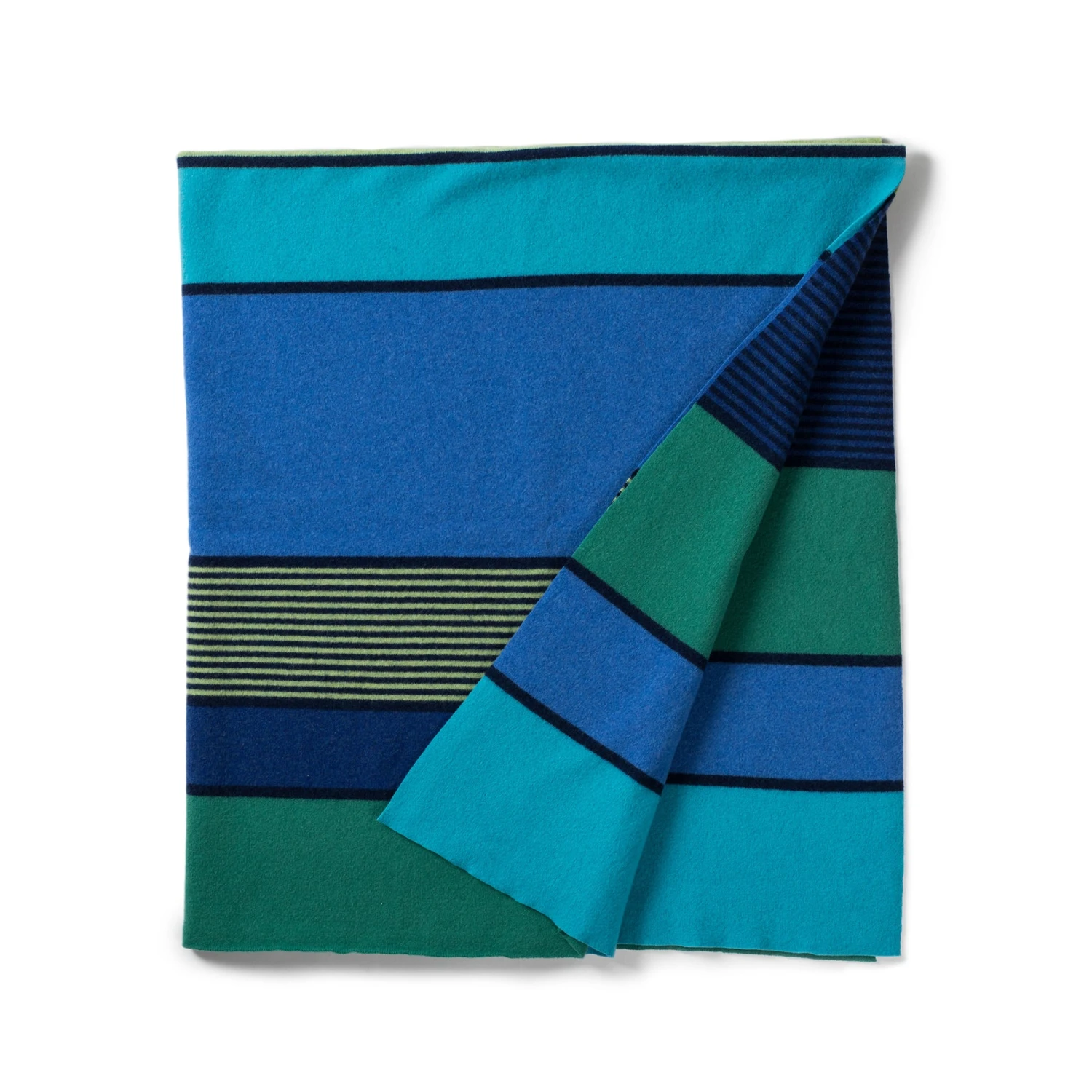 Green Grove Weavers Kelly Throw In Azure 1 Green Grove Weavers Kelly Throw In Azure