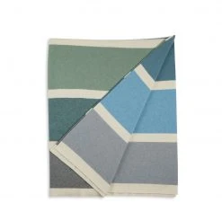 Green Grove Weavers Palette Throw In Faience New