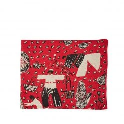 Hillery Sproatt Final Few Monks Blanket In Red