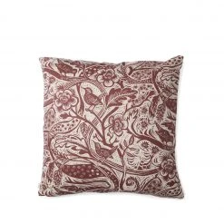 Heath Sews Studio Wren Pillow In Burgundy