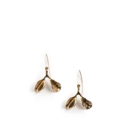 Kirsten Muenster Dyad Earrings In Brass Jewelry