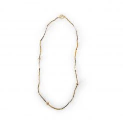 Kirsten Muenster Bumble Bee Jasper Necklace With Callistemon Beads Final Few