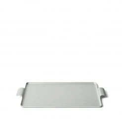 Kaymet Registry Essentials Pressed Tray In Silver 11 X 14.5