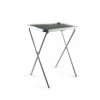 Kaymet Folding Tray Table In Forest Green & Silver