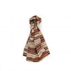 Garza Marfa Final Few Desert Scarf In Mahogany