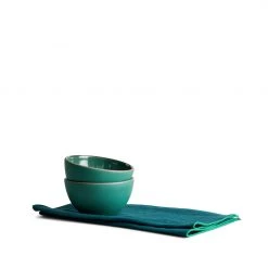 Heath Ceramics Emerald Dessert Set Bowls