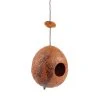 Stan Bitters Ceramic Birdhouse In Orange Art