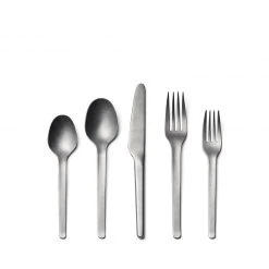 Heath Flatware All Dinnerware Muir Flatware In Tumbled (5 Piece Setting)