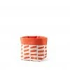 Skinny LaMinx Shard Small Soft Bucket In Persimmon