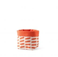 Skinny LaMinx Shard Small Soft Bucket In Persimmon