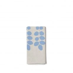 Studiopatró Linen Vertical Botanical Napkin In Dawn