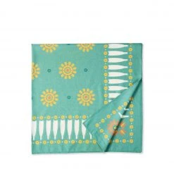Studiopatró Bandana Tablecloth In Emerald Green
