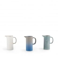 Heath Clay Studio Accessories Small Pitcher In Opaque White And Matte Brown 11 Heath Clay Studio Accessories Small Pitcher In Opaque White And Matte Brown