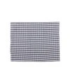 Tensira Cotton Gingham Placemat In Blue And Off-White