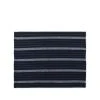 Tensira Cotton Striped Placemat In Blue And Black All Linens