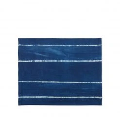Tensira All Linens Indigo Cotton Tie Dyed Placemat