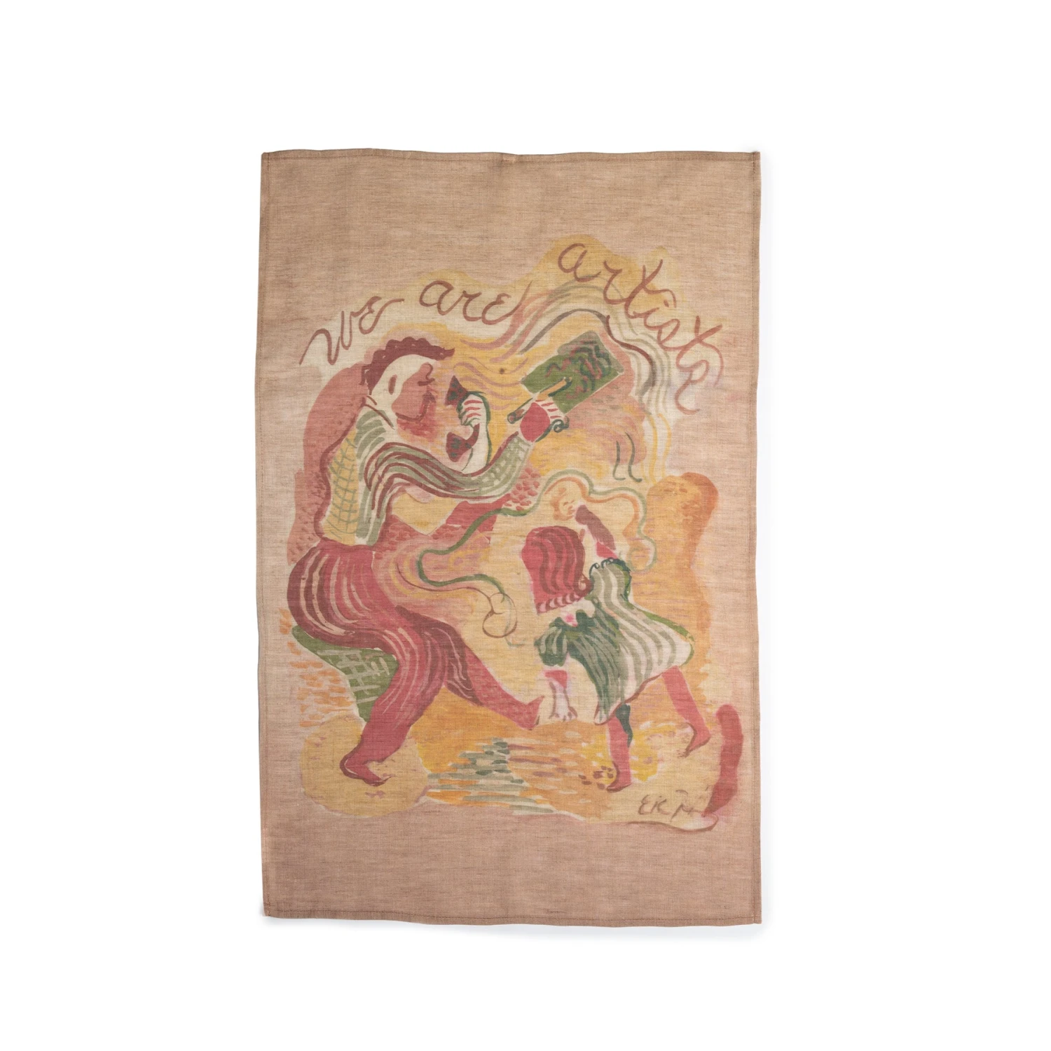 Vancouver Art Gallery We Are Artists Linen Tea Towel Modern Heirloom 1 Vancouver Art Gallery We Are Artists Linen Tea Towel Modern Heirloom