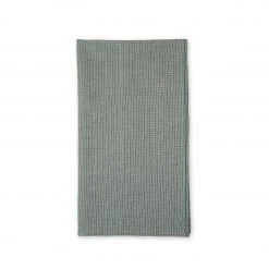 Växbo Lin New Bubbel Bath Towel In Moss Green