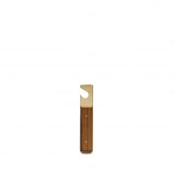 Lue Brass And Walnut Bottle Opener