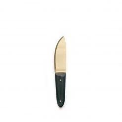 Lue Registry Essentials Large Brass And Walnut Cheese Knife