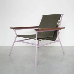 Garza Marfa Canvas Lounge Chair Furniture