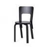 Artek Furniture Chair 66 In Black