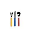 David Mellor Heath Kids Flatware Set With Multi-Colored Handles