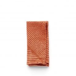 Block Shop Textiles Grain Napkins In Madder