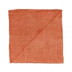 Block Shop Textiles Grain Napkins In Madder