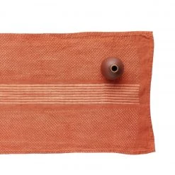 Block Shop Textiles Grain Runner In Madder