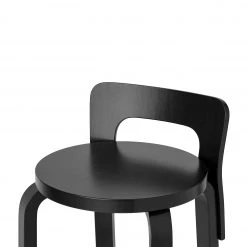 Artek High Chair K65 In Black Furniture