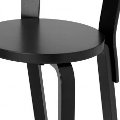 Artek High Chair K65 In Black Furniture