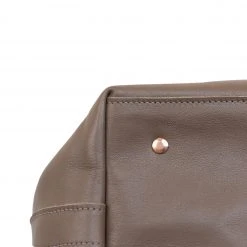 Heath Sews Studio Leather Tote In Barley Final Few