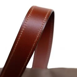 Heath Sews Studio Leather Tote In Barley Final Few